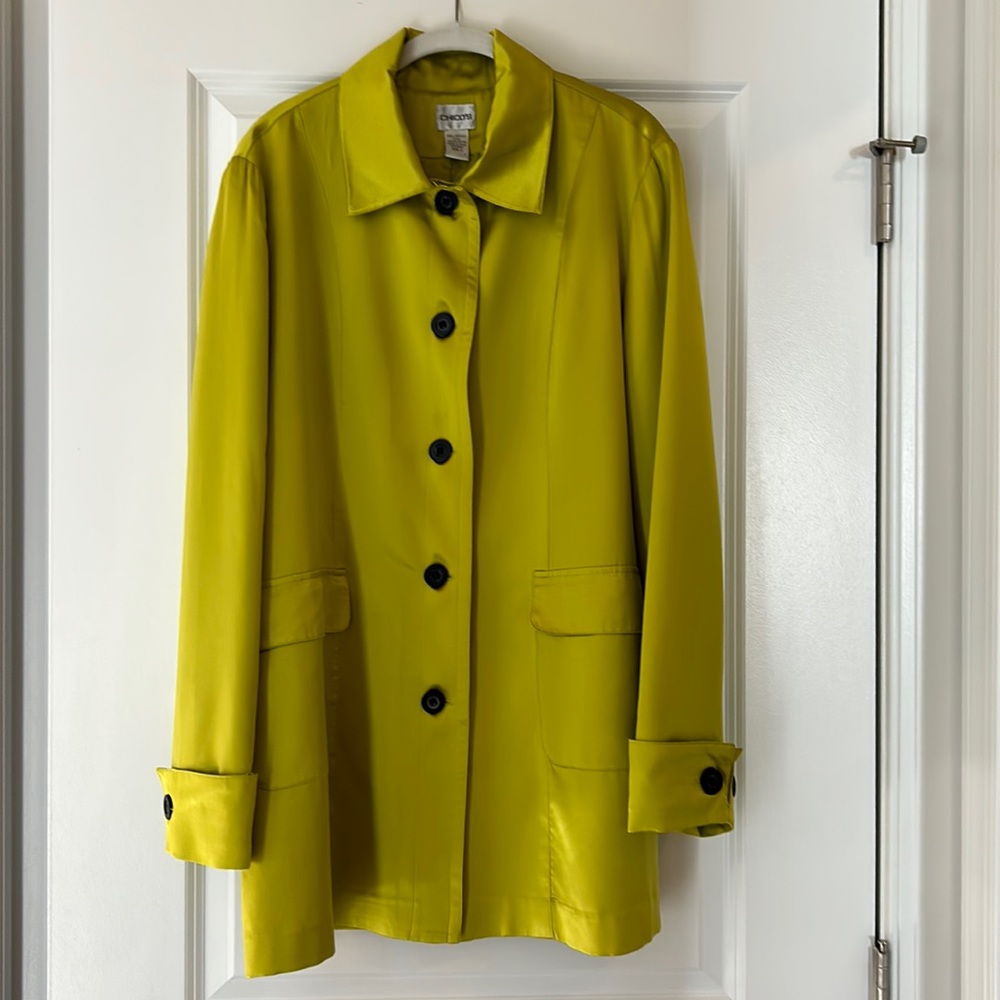 Chicos gorgeous silk jacket